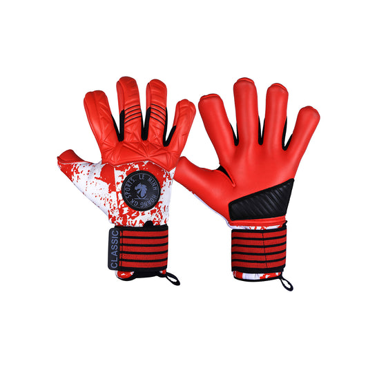 Clasic Red Goalkeeper Gloves Premium Grip in All Conditions
