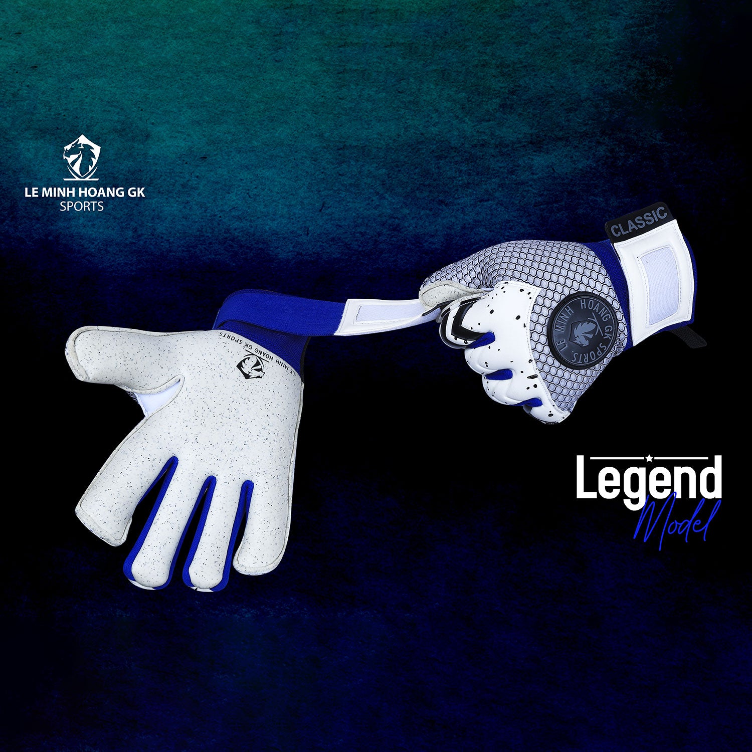 Legend Model Goalkeeper Gloves Hybrid Cut with Pro Grip