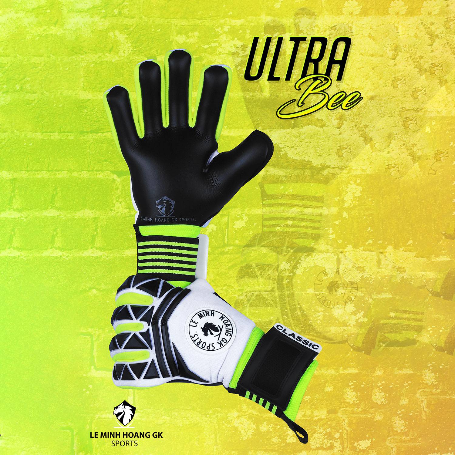 Ultra Bee Goalkeeper Gloves Lightweight Precision & Perfect Fit