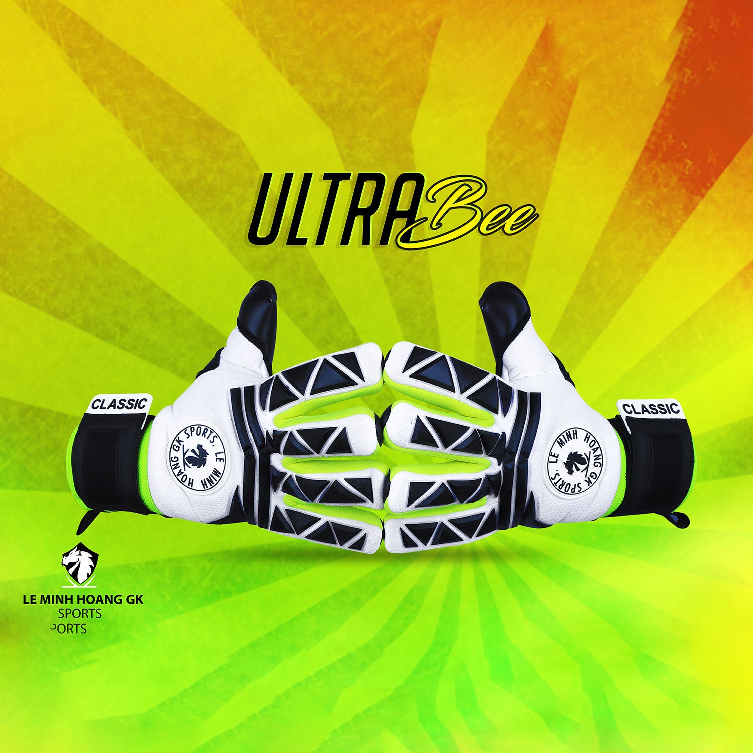 Ultra Bee Goalkeeper Gloves Lightweight Precision & Perfect Fit