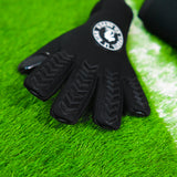 Black Night Goalkeeper Gloves Dark Style, Deadly Grip