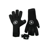 Black Night Goalkeeper Gloves Dark Style, Deadly Grip