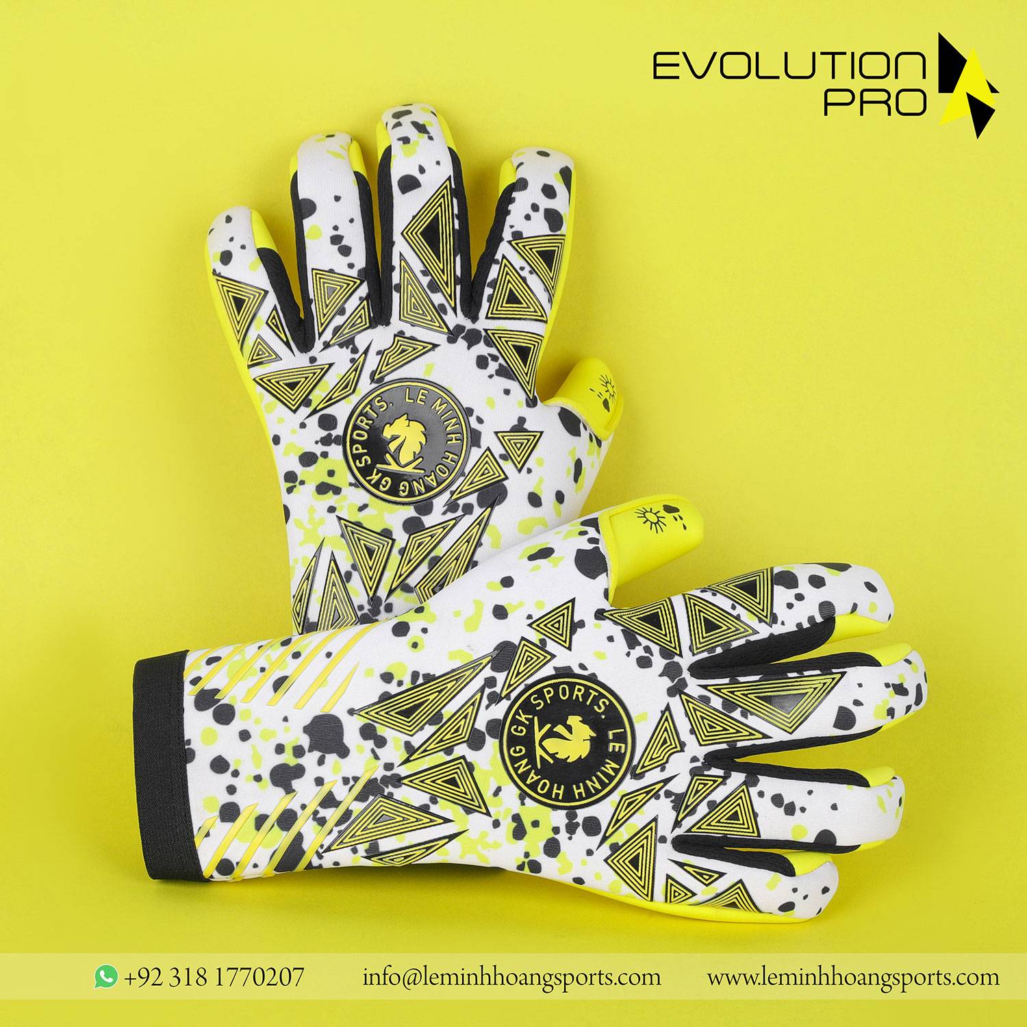 Evolution Pro Goalkeeper Gloves Custom Fit, Pro Performance