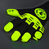 Black Neon Goalkeeper Gloves Precision Grip with Bold Style