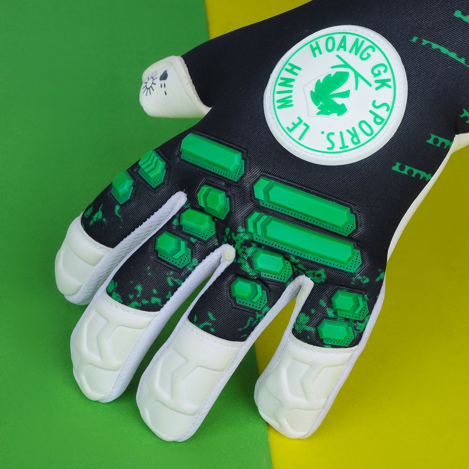 Super Green Goalkeeper Gloves Precision Fit & Pro Grip
