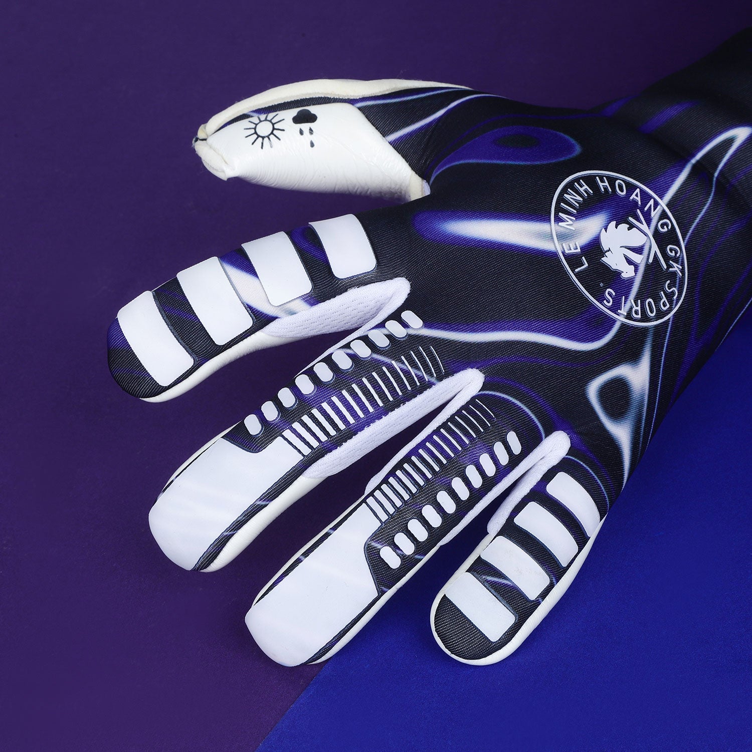 Blue Wave Goalkeeper Gloves Elite Grip with Sleek Comfort