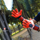 Clasic Red Goalkeeper Gloves Premium Grip in All Conditions