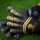 Golden Pro Goalkeeper Gloves Custom Elite Gloves by Le Minh Hoang GK Sports