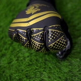 Golden Pro Goalkeeper Gloves Custom Elite Gloves by Le Minh Hoang GK Sports