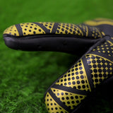 Golden Pro Goalkeeper Gloves Custom Elite Gloves by Le Minh Hoang GK Sports
