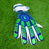 Green Lines Goalkeeper Gloves Pro Custom Gloves by Le Minh Hoang GK Sports